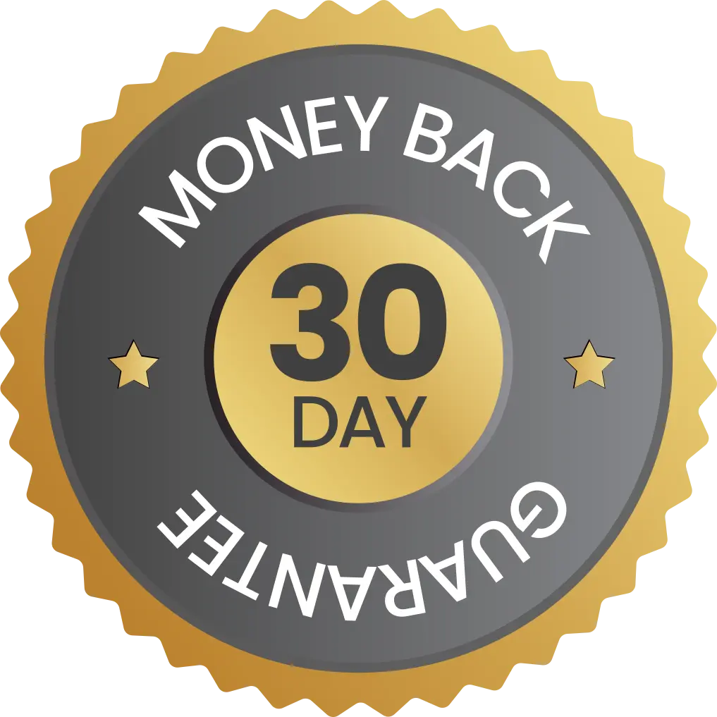 30 Day Money Back Guarantee